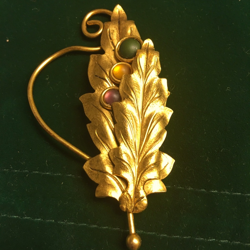 Vintage 1980’s Dina Panagopoulos Signed Brooch